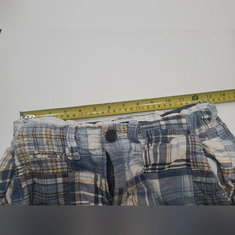 Kids Plaid and Solid Shorts Set Of 3 Ol Navy,Hawks,Gap Size 8